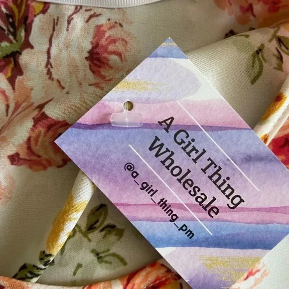 Chris and Carol Rayon Floral Tank - Picture 5 of 6